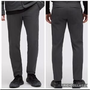 Lululemon ABC Classic-Fit Trouser Pant Obsidian Men's Size 38”x 30” Warpstreme